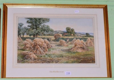 Lot 1126 - Wiggs Kinnaird, 'The Oat Harvist', watercolour, signed, lower left