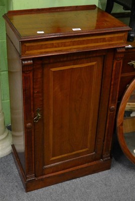 Lot 1160 - A mahogany music cabinet