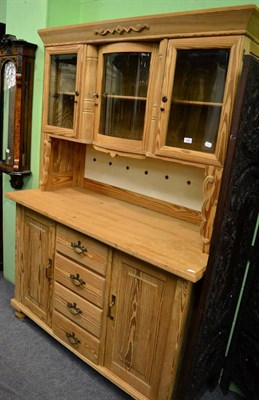 Lot 1260 - A Continental pine dresser