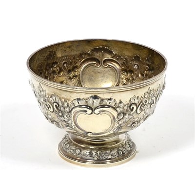 Lot 124 - A late Victorian silver pedestal bowl, mark rubbed, possibly Charles Stuart Harris, London...