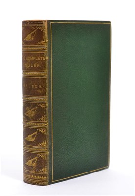 Lot 299 - Izaak Walton, The Complete Angler, 1884, all edges gilt, leather bound by Mudie