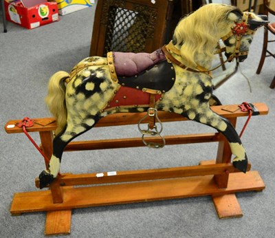 Lot 1087 - A rocking horse (Collinson)