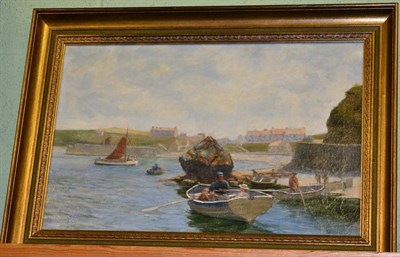 Lot 1183 - Edwin Binney ";Cemaes Bay, Anglesey";, oil on canvas