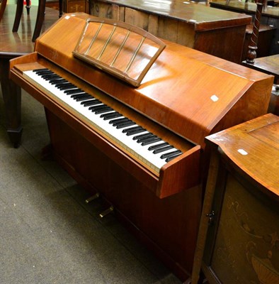 Lot 1277 - An Eaves ";mini"; upright piano