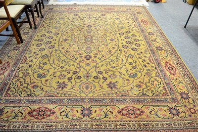 Lot 1355 - A multi coloured floral decorated rug