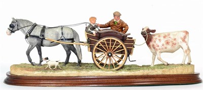 Lot 11 - Border Fine Arts 'Bought At Market', model No. B1140 by Ray Ayres, limited edition 90/600, on...