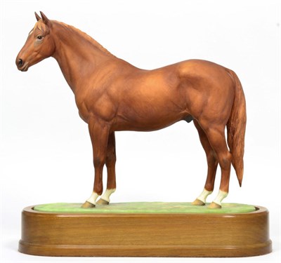 Lot 103 - Royal Worcester Hyperion, model No. RW3758 by Doris Lindner, limited edition 278/500, on wooden...