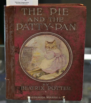 Lot 413 - Potter, Beatrix, The Pie and the Patty-Pan. Frederick Warne &amp; Co., 1905. Org. Pictorial boards