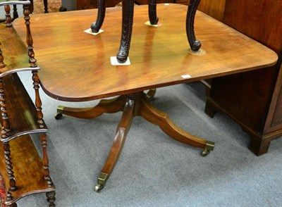 Lot 1203 - A Regency mahogany dressing table