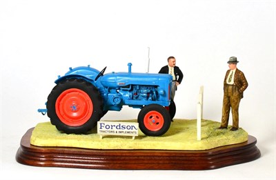 Lot 2 - Border Fine Arts 'A Major Decision' (Fordson Major E1ADDN Tractor), model No. JH92 by Ray...