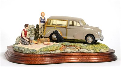 Lot 65 - Border Fine Arts 'A Day in the Country' (Morris 100 Traveller), model No. JH93 by David Walton,...