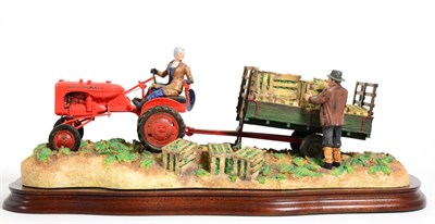Lot 112 - Border Fine Arts 'Cut and Crated' (Allis Chalmers Tractor), model No. B0649 by Ray Ayres,...