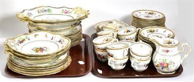 Lot 168 - Quantity of Spode Rockingham pattern dessert and teawares, together with a group of Spode Old...