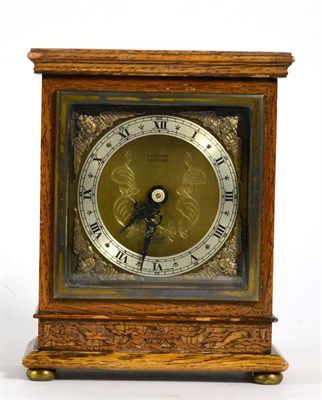 Lot 193 - An Elliott of London mantel clock, retailed by Fattorini & Sons