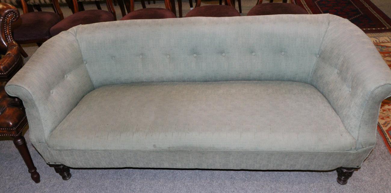 Lot 1317 - Victorian Chesterfield settee