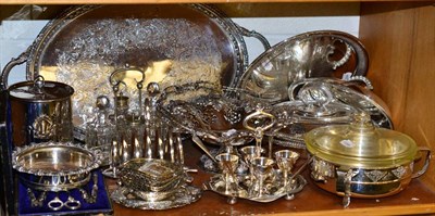 Lot 131 - A quantity of assorted silver plate and EPNS