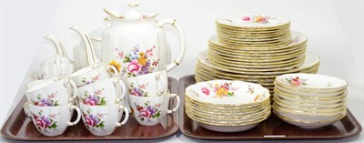 Lot 192 - Royal Crown Derby ";Derby Posies"; dinner/tea service (55) (two trays)