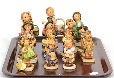 Lot 215 - Eighteen Hummel figures