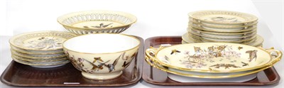 Lot 231 - A Pirkenhammer dessert service (18) (two trays)