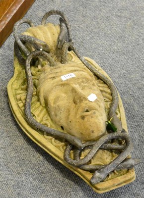 Lot 1118 - A Medusa fountain head