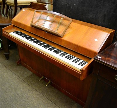 Lot 1223 - An Eaves ";mini"; upright piano