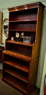 Lot 1323 - A mahogany bookcase