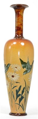 Lot 18 - Florence Elizabeth Barlow (1856-1909) A Doulton Lambeth Stoneware Vase, pâte-sur-pâte...