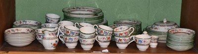 Lot 141 - A part service of Copeland Spode Chinese Rose pattern dinner and tea ware