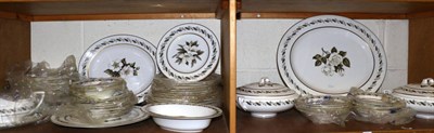 Lot 152 - A quantity of Royal Worcester 'Bernina' dinner wares on two shelves