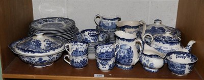 Lot 155 - A Royal Worcester subsidiary Palissy Avon Scenes, 1790 pattern part dinner service and tea...