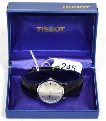 Lot 245 - One Tissot watch, boxed