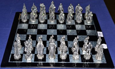 Lot 280 - Lord of the Rings Tudor Mint chess set