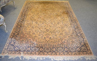 Lot 1181 - Machine made rug of Oriental design, 237cm by 166cm