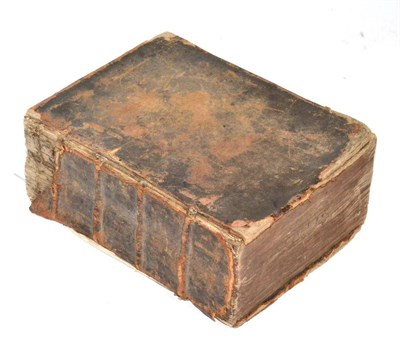 Lot 120 - A 17th century Bible published by Robert Barker, London 1642