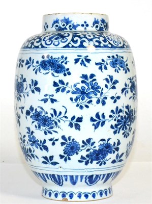 Lot 157 - A Delft vase
