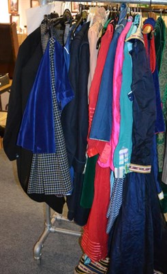 Lot 1344 - Assorted costume including Celine tweed skirts, Regamus suits and dresses etc