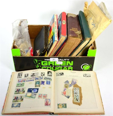 Lot 87 - A collection of philatelic items including albums and first day covers, circa 1970&nbsp