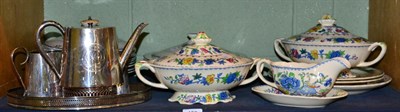 Lot 152 - Masons Regency pattern part dinner wares; Royal Doulton Old Colony pattern part dinner service; and