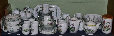 Lot 173 - A Royal Worcester Herbs pattern dinner/tea service, approximately seventy pieces