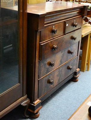 Lot 1176 - A Victorian mahogany four height Scotch chest