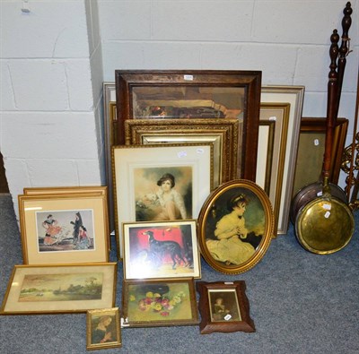 Lot 1204 - Quantity of prints including six Russell Flint prints, figural and interior scenes, watercolour...