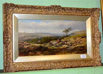 Lot 1263 - John Syer (1815-1885) A view in Somerset, signed, oil on canvas