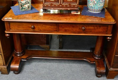 Lot 1422 - A Victorian mahogany washstand