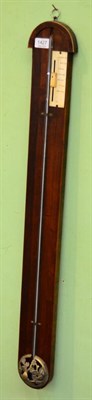 Lot 1427 - An antique stick barometer