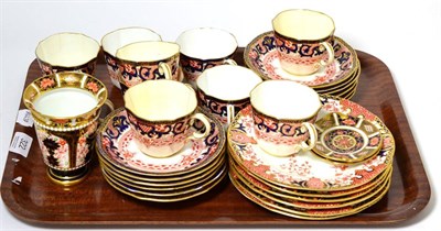 Lot 322 - A group of Royal Crown Derby Imari tea wares