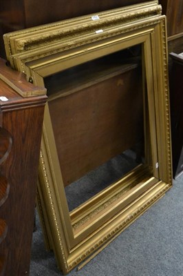 Lot 1190 - Two gilt wood frames