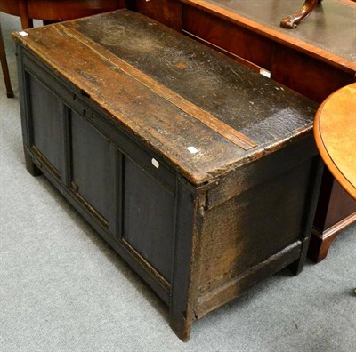 Lot 1264 - An 18th/19th century provincial oak coffer