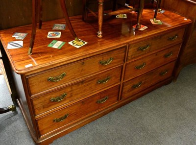 Lot 1359 - A six drawer sideboard