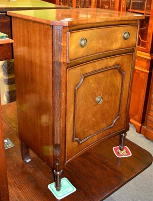 Lot 1361 - A Bevan Funnell mahogany bedside cupboard