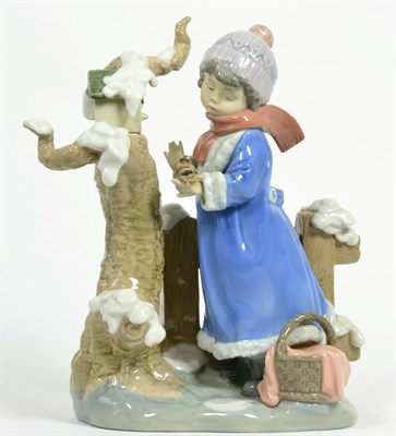 Lot 44 - Lladro figure Winter Frost, no. 5287, boxed